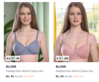 Blurr Women's Bras Offer