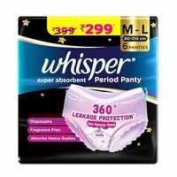 Whisper Super Absorbent Period Panty