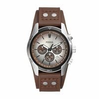 Fossil Chronograph Watch White Dial