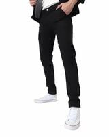 Urbano Fashion Men's Black Slim Fit Stretch Jeans