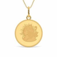 Kalyan Jewellers Shree Ram Gold Coin Pendant