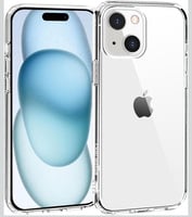 Amazon Basics iPhone 15 Clear Case