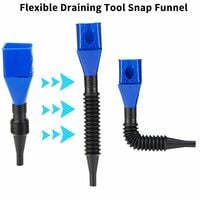 Xmart India Universal Flexible Draining Oil Funnel
