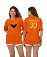 SHODOX Women's Oversized Bio-Washed Cotton T-Shirt