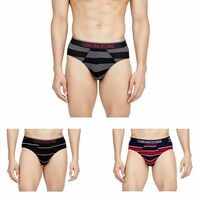 Chromozome Men's Modal-Stretch Striper Briefs