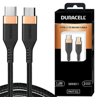 Duracell Type C to Micro USB Cable