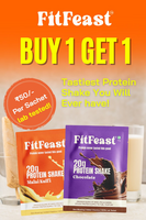 FitFeast Protein Shake Buy 1 Get 1 Free