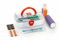 Clazkit BPA-Free Compact Medical Storage Box