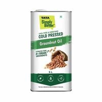 Tata Simply Better Cold Pressed Groundnut Oil 5L