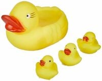 PoPo Toys Duck Family Bath Toys