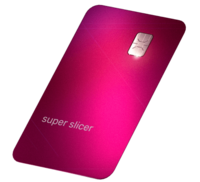 Slice Credit Card Invitation