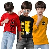 KYDA KIDS 100% Cotton Printed T-Shirts for Boys