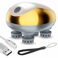 HOMEBASIC Electric Scalp Massager with 360 Rotating Heads