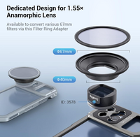 SmallRig 67mm Cellphone Filter Ring Adapter
