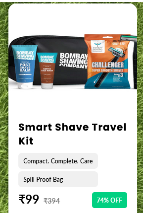 Bombay Shaving Company Free Shipping offer