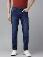 U.S. Polo Assn. Men's Slim Mid-Rise Blue Jeans